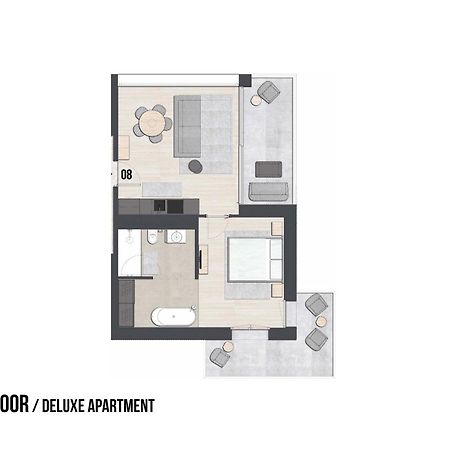 Aparthotel The Base Andermatt Chambre photo